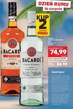 Kaufland BACARDI CARTA BLANCA, SPICED oferta