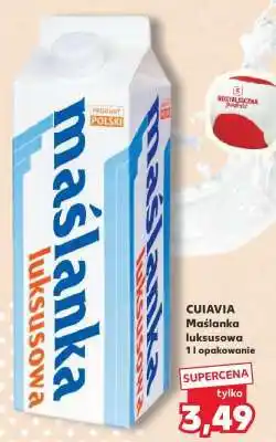 Kaufland CUIAVIA Maślanka luksusowa 1 l opakowanie oferta