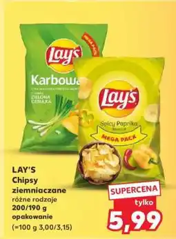 Kaufland Lay’s Chipsy ziemniaczane oferta
