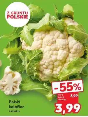 Kaufland Polski kalafior sztuka oferta