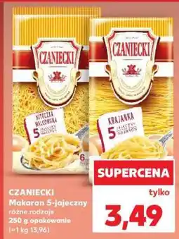 Kaufland CZANIECKI Makaron 5-jajeczny oferta