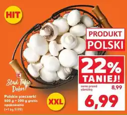Kaufland Polskie pieczarki oferta