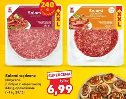 Kaufland Salami wędzone oferta