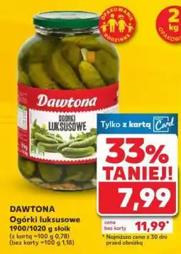 Kaufland DAWTONA Ogórki luksusowe oferta