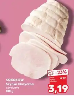 Kaufland SOKOŁÓW Szynka klasyczna gotowana 100 g oferta