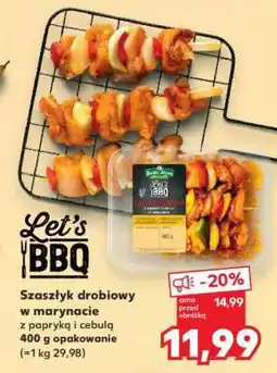 Kaufland Szaszłyk drobiowy w marynacie oferta