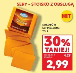 Kaufland Sokołów Ser Mimolette 100 g oferta