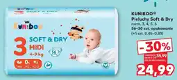 Kaufland KUNIBOO Pieluchy Soft & Dry oferta