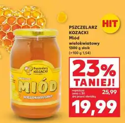 Kaufland PSZCZELARZ KOZACKI Miód wielokwiatowy 1300 g słoik oferta