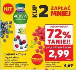 Kaufland DANONE ACTIVIA Jogurt pitny różne rodzaje oferta