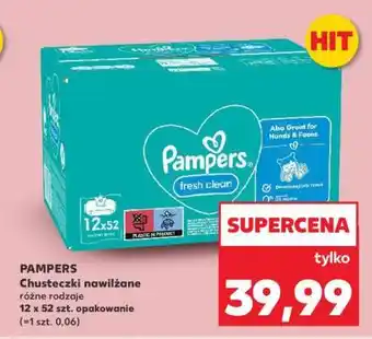 Kaufland PAMPERS Chusteczki nawilżane oferta