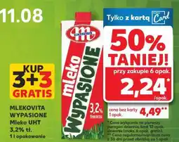 Kaufland MLEKOVITA WYPASIONE Mleko UHT 3,2% tł oferta