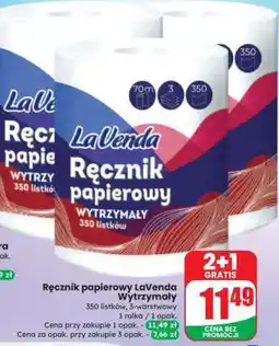 Dino Ręcznik papierowy LaVenda Wytrzymały oferta