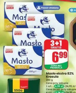 Dino Masło ekstra 82% Krasula oferta