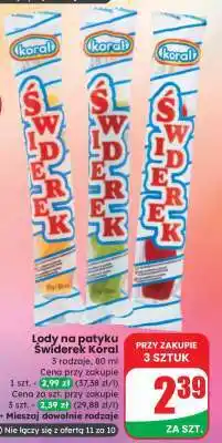 Dino Lody na patyku ŚWIDEREK KORAL oferta