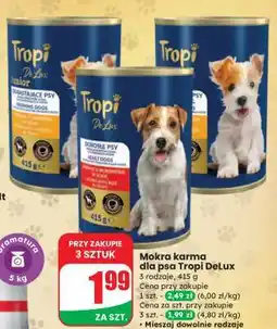 Dino Mokra karma dla psa Tropi DeLux oferta