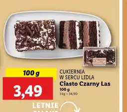 Lidl Ciasto Czarny Las oferta