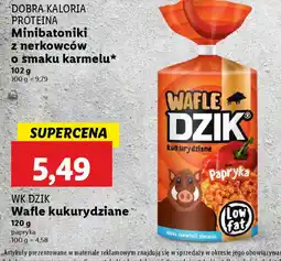 Lidl Wafle kukurydziane WK Dzik oferta