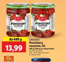 Lidl Pomidory suszone Urbanek XL oferta