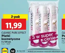 Lidl Cleanic Pure Effect Płatki kosmetyczne oferta