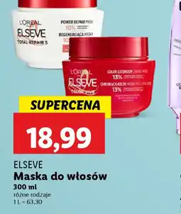 Lidl Maska do włosów Elseve oferta