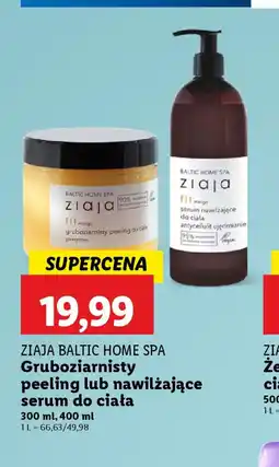 Lidl Ziaja Baltic Home Spa oferta