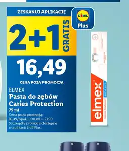 Lidl Pasta do zębów Elmex Caries Protection oferta