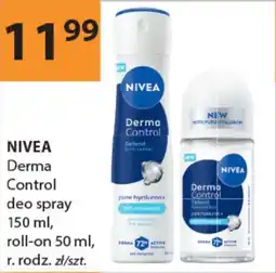 Drogerie Laboo Nivea derma control deo spray / roll-on oferta