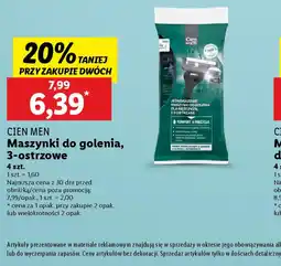 Lidl Cien Men Maszynki do golenia oferta