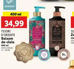 Lidl Tesori d'Oriente Balsam do ciała oferta