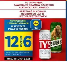 Lidl Piwo Żubr 1768 oferta