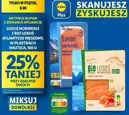 Lidl Łosoś atlantycki wędzony bio Nautica Schwartz oferta