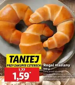 Lidl Rogal maślany Piekarnia W Sercu Lidla oferta