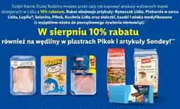 Lidl Wafelki z kremem mlecznym orzechami Sondey oferta