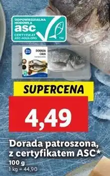 Lidl Dorada patroszona oferta