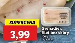 Lidl Grenadier filet bez skóry Rybhand oferta