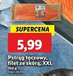 Lidl Pstrąg tęczowy filet ze skórą oferta