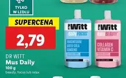 Lidl Mus witaminowy beauty Dr Witt oferta