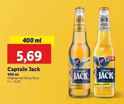 Lidl Piwo Captain Jack Citrus Tonic oferta