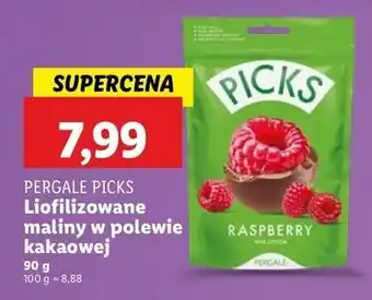 Lidl Maliny w czekoladzie Picks oferta
