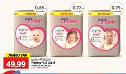 Lidl Pieluchomajtki 6 extra large Lupilu Pants Premium oferta