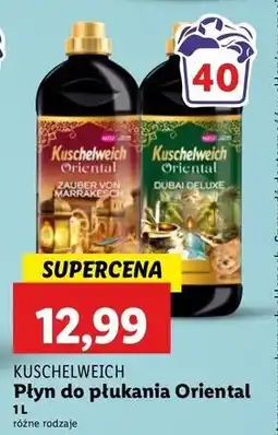 Lidl Płyn do płukania dubai deluxe Kuschelweich Oriental oferta