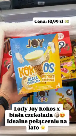 Dino Lody Joy Kokos biała czekolada oferta