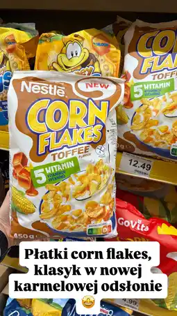 Dino Płatki śniadaniowe Corn Flakes Toffee Nestle oferta
