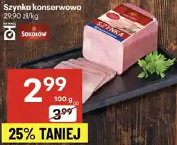 Delikatesy Centrum Szynka konserwowa Sokołów oferta