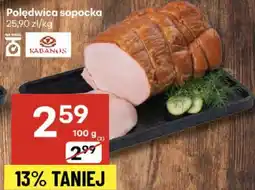 Delikatesy Centrum Polędwica sopocka Kabanos oferta
