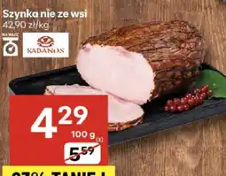 Delikatesy Centrum Szynka nie ze wsi Kabanos oferta