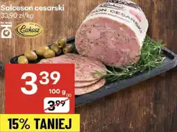 Delikatesy Centrum Salceson cesarski Lukosz oferta