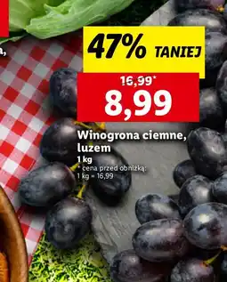Lidl Winogrona ciemne 1 kg Lidl oferta