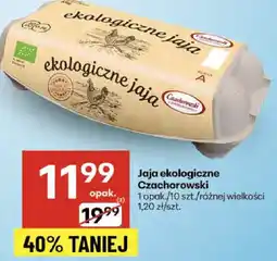 Delikatesy Centrum Jajka ekologiczne Czachorowski oferta